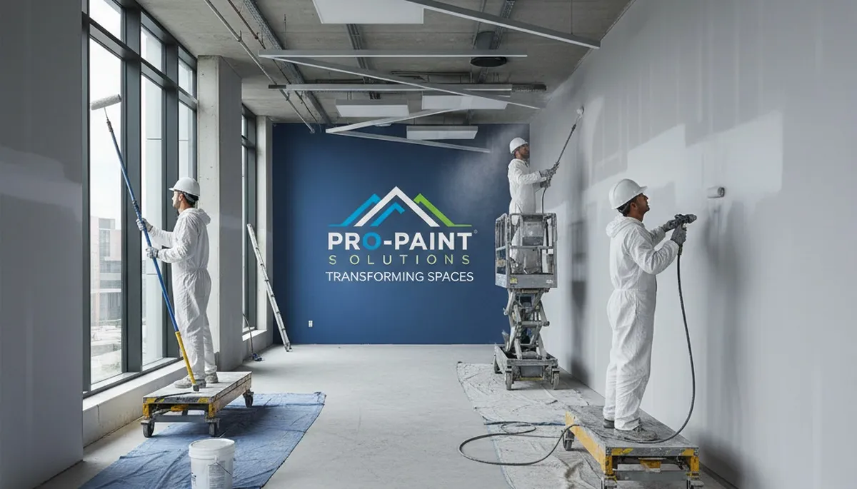 Commercial painting in Fresno, CA for durable business exterior and interior coatings