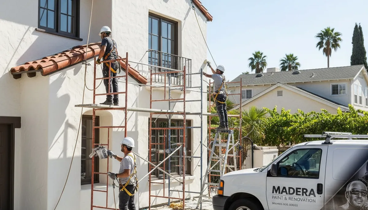 Professional painting service in Fresno, CA for interior and exterior home painting projects