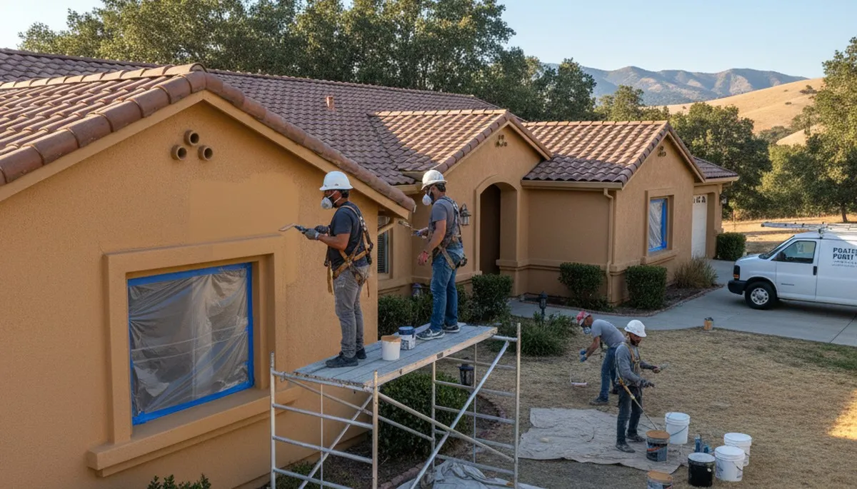Painting contractor in Fresno, CA providing expert residential and commercial painting services