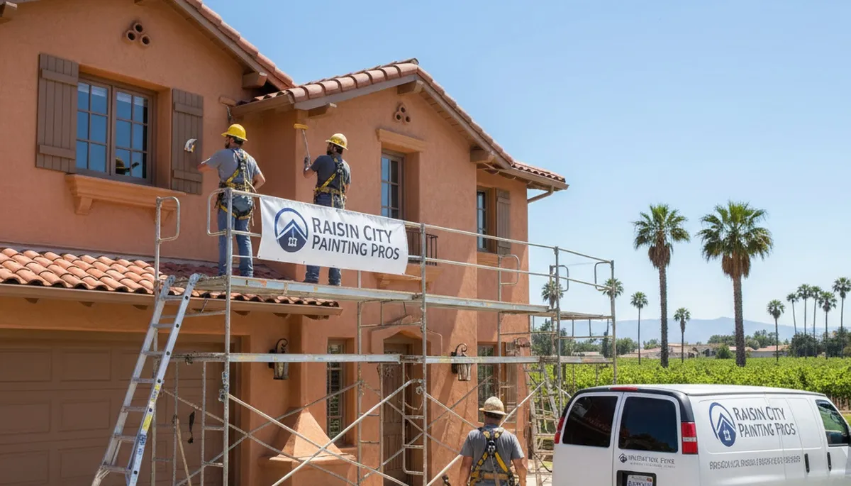 Professional Fresno, CA painting contractor for residential and commercial interior and exterior painting services