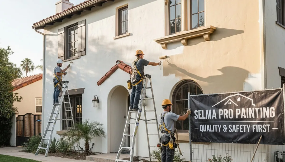 Professional painting service in Fresno, CA for residential and commercial projects