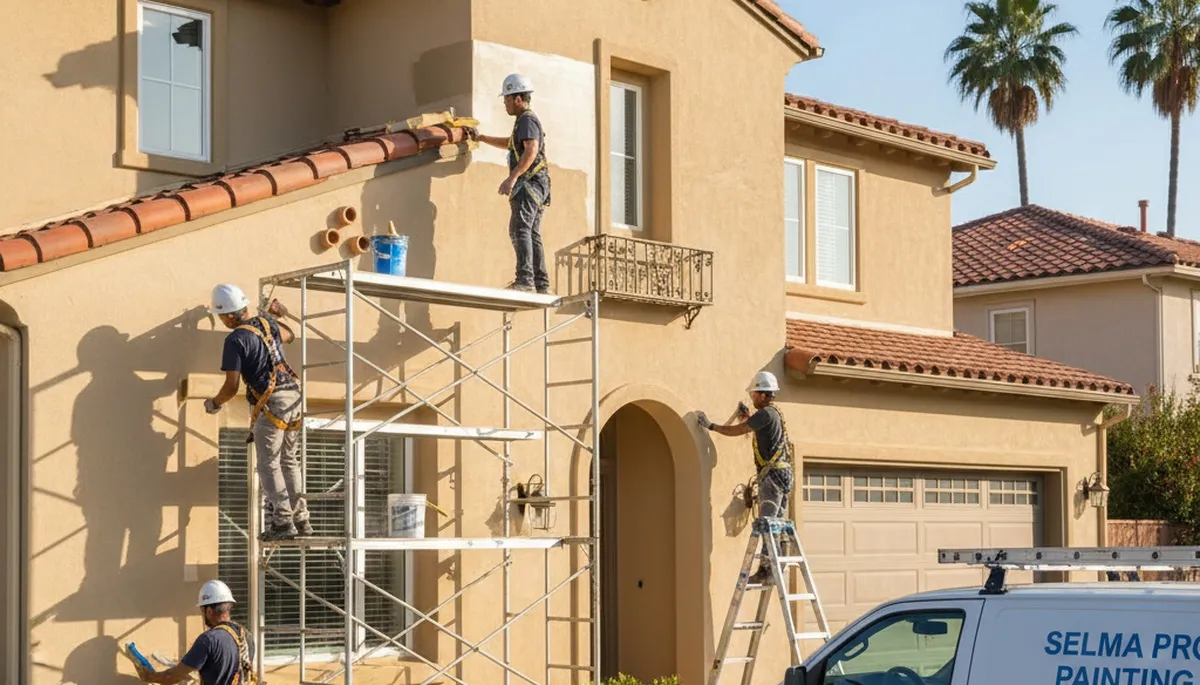 Professional painters providing residential and commercial painting services in Fresno, CA