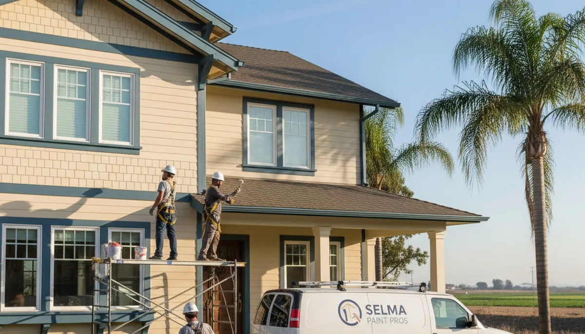 Fresno, CA painting service for residential and commercial interior and exterior painting